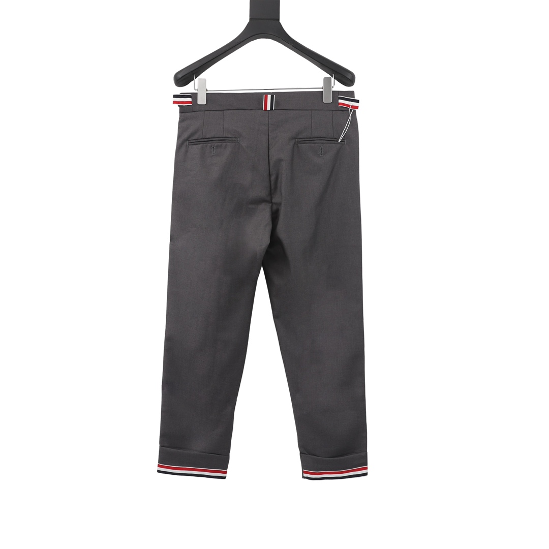 Thom Browne/汤姆布朗 基础款织带休闲西裤