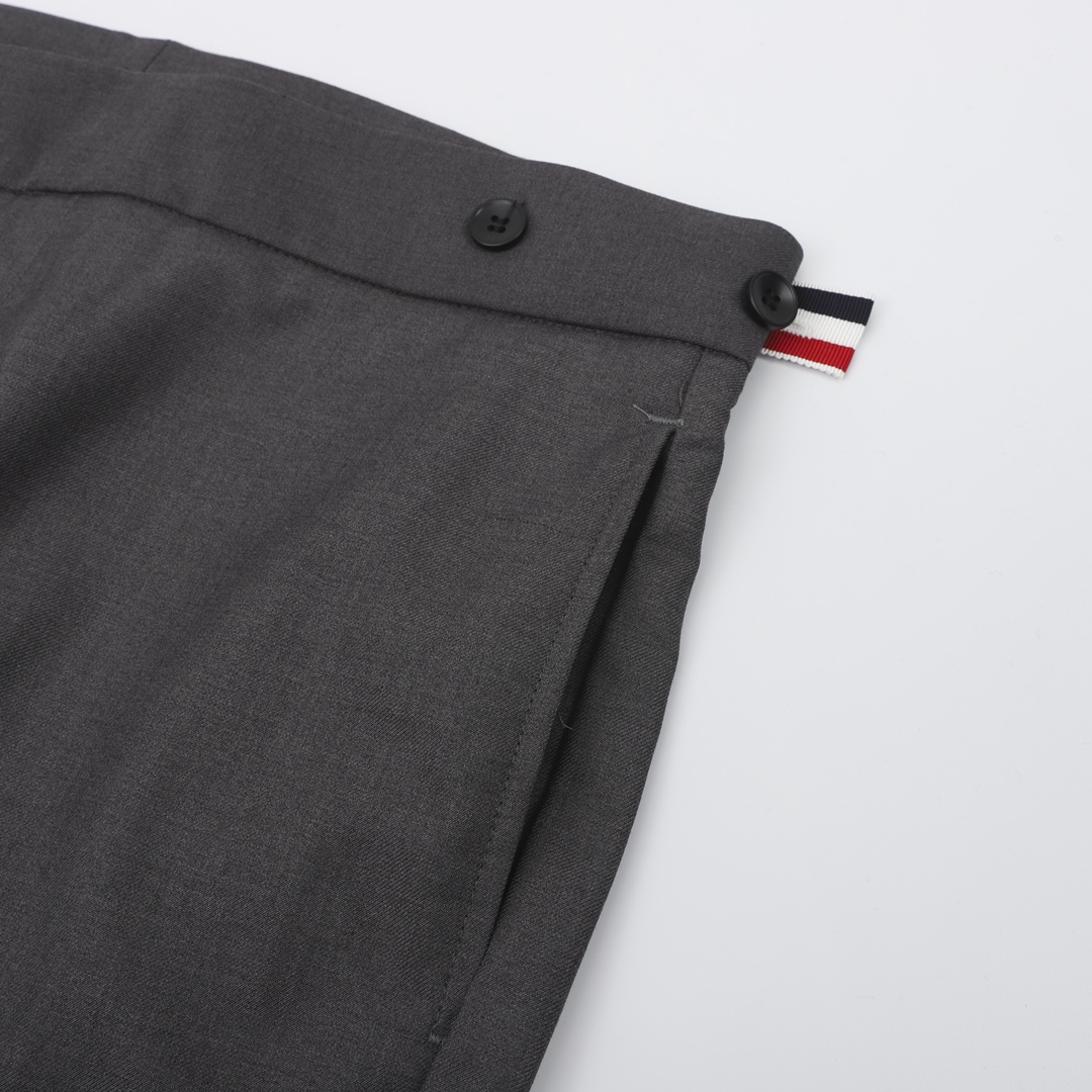 Thom Browne/汤姆布朗 基础款织带休闲西裤