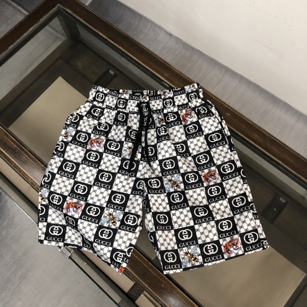 Gucci Clothing Shorts Printing Nylon Spring/Summer Collection Quick Dry