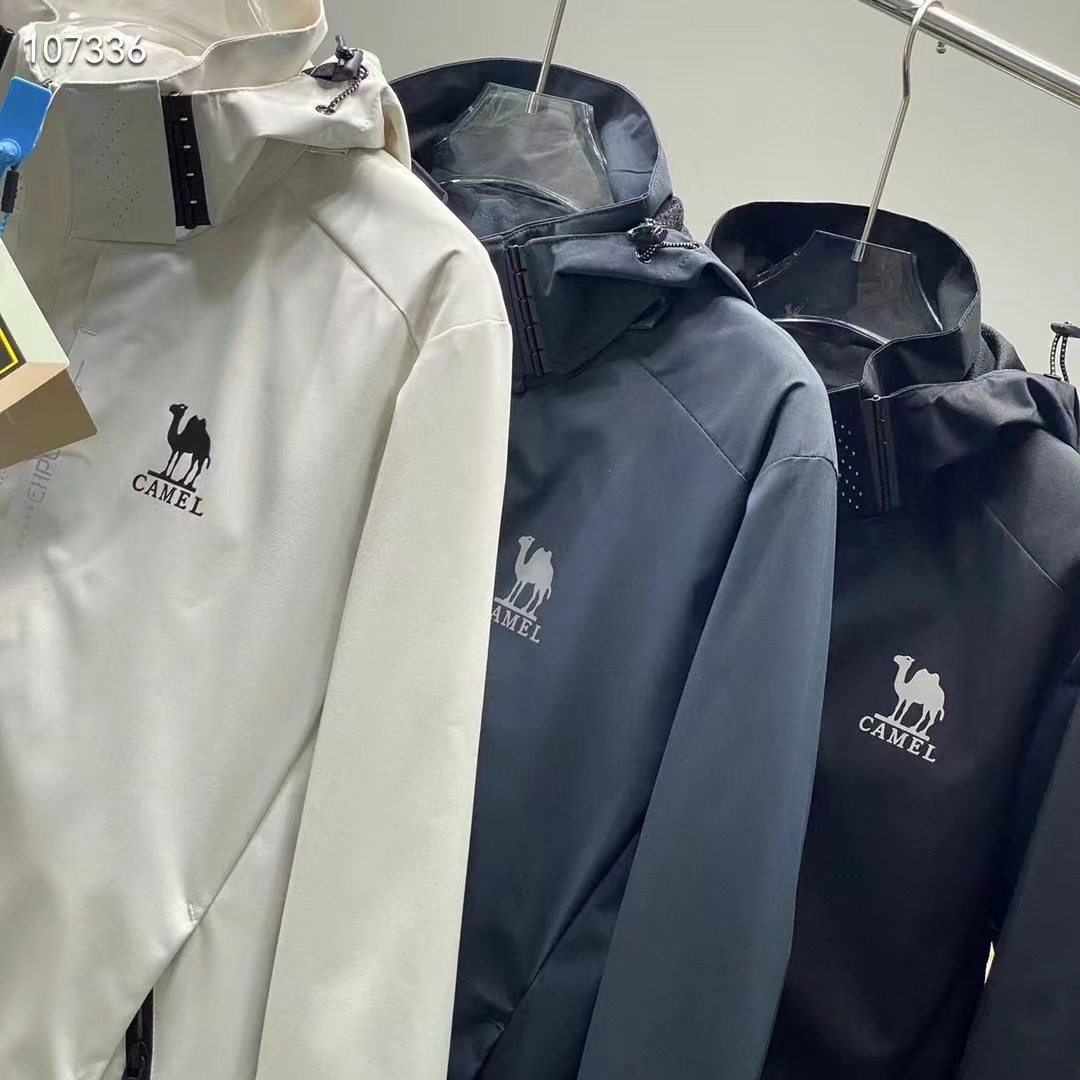XDJ 1962 Camel Soft-Shell Windproof Jacket for Outdoor Sports: Water-Proof, Wind-Proof, Cozy. - 图片 2