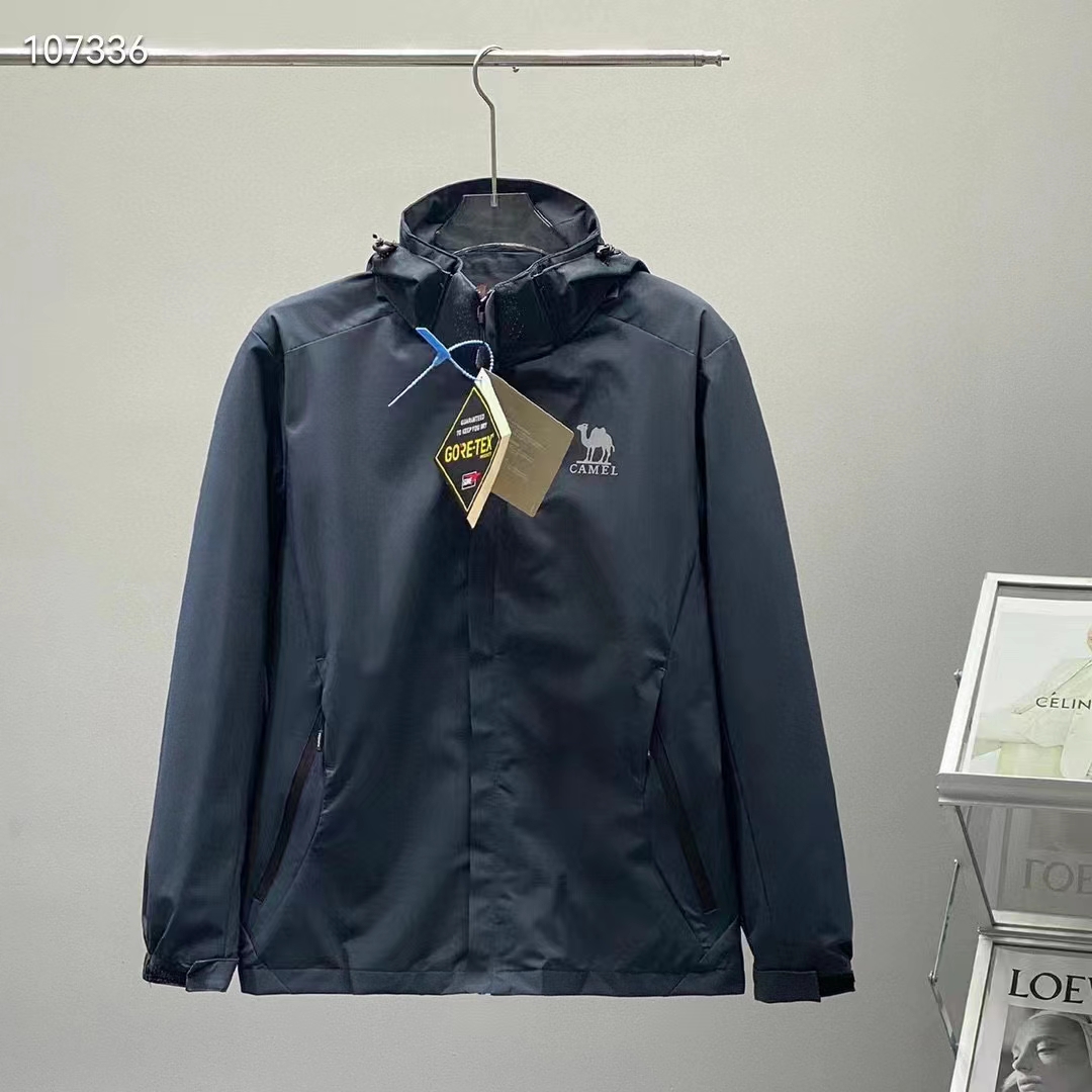 XDJ 1962 Camel Soft-Shell Windproof Jacket for Outdoor Sports: Water-Proof, Wind-Proof, Cozy. - 图片 5