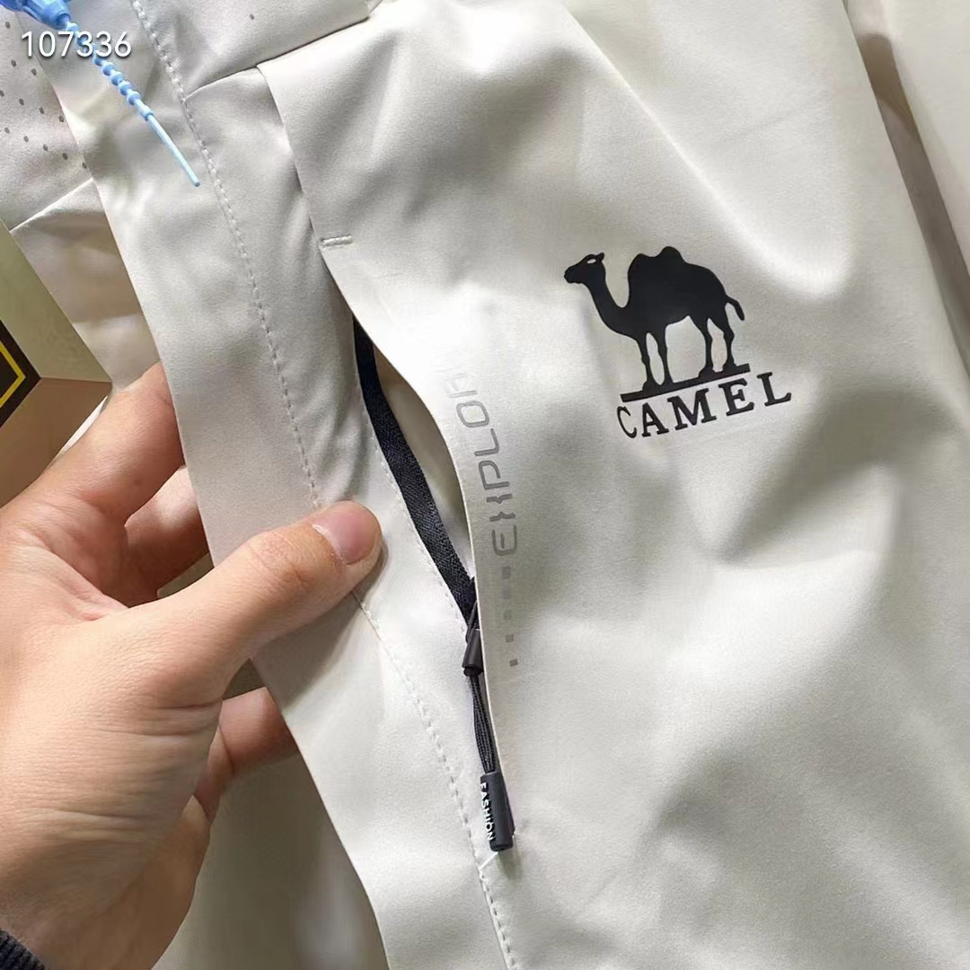 XDJ 1962 Camel Soft-Shell Windproof Jacket for Outdoor Sports: Water-Proof, Wind-Proof, Cozy. - 图片 7