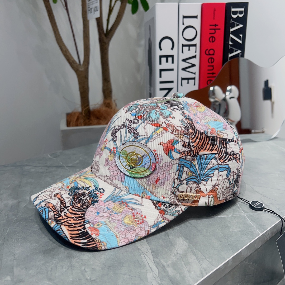 Gucci Hats Baseball Cap Unisex Summer Collection Fashion Casual