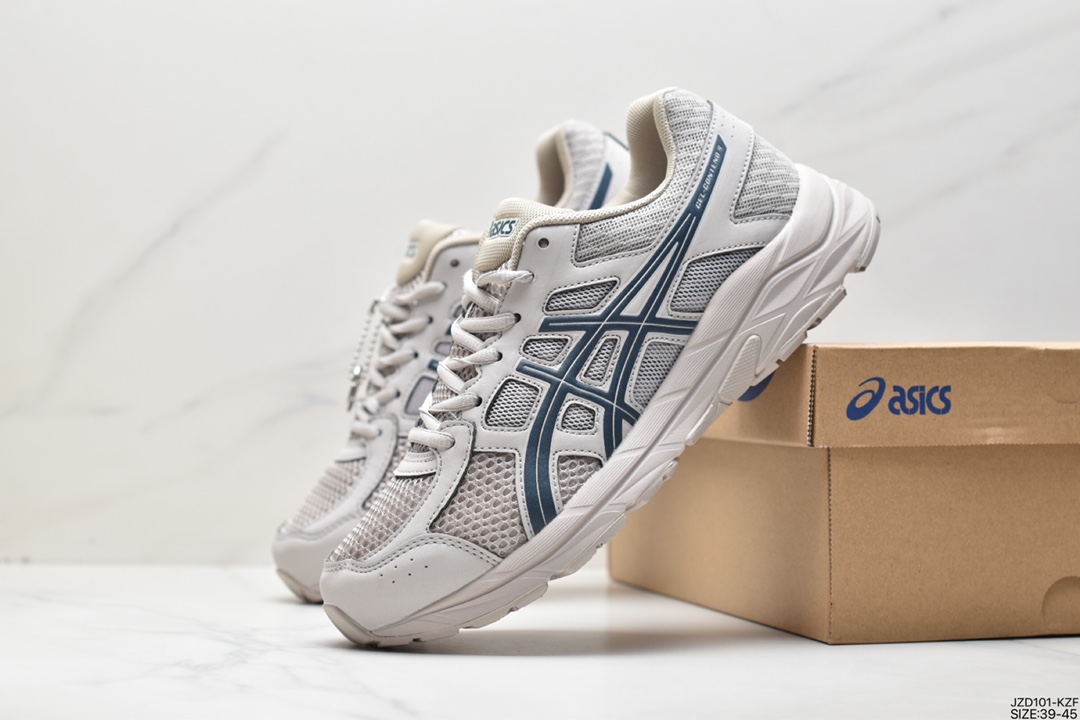 Asics Gel-Contend 4 Contend 4 Low-top Urban Leisure Sports Running Shoes ”Gray Blue”