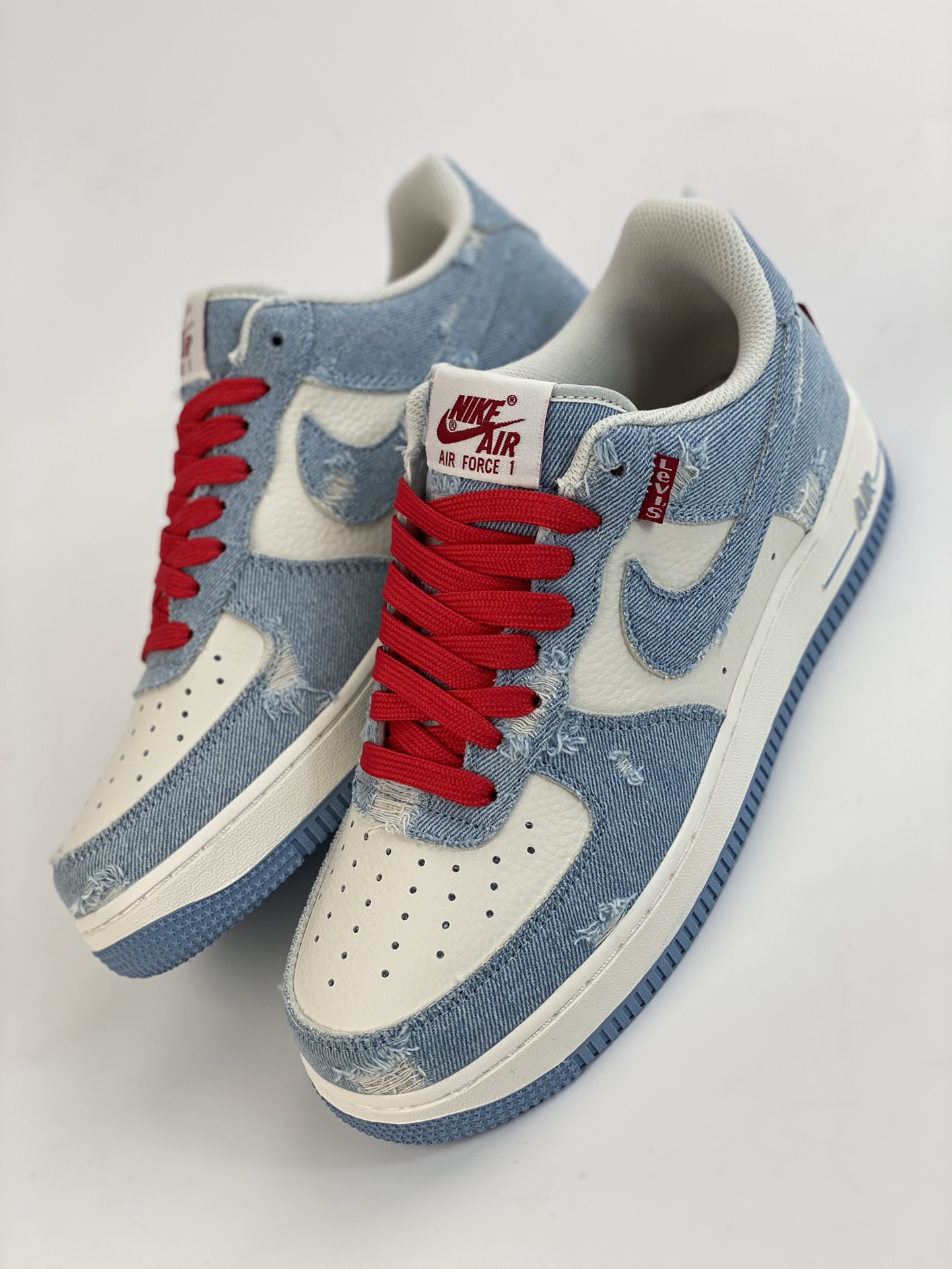 240 Nike Air Force 1 Low 07 Levi's 联名蓝牛仔 VT5698-566