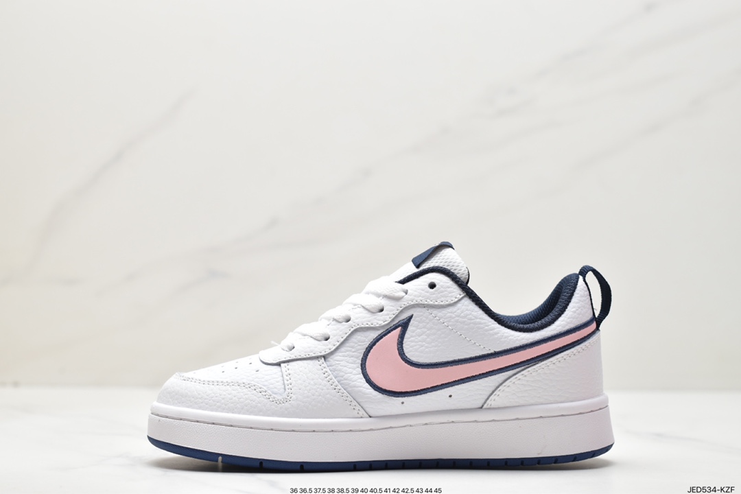 150 Nike Court Borough Low 2 白蓝粉 DB3090-100