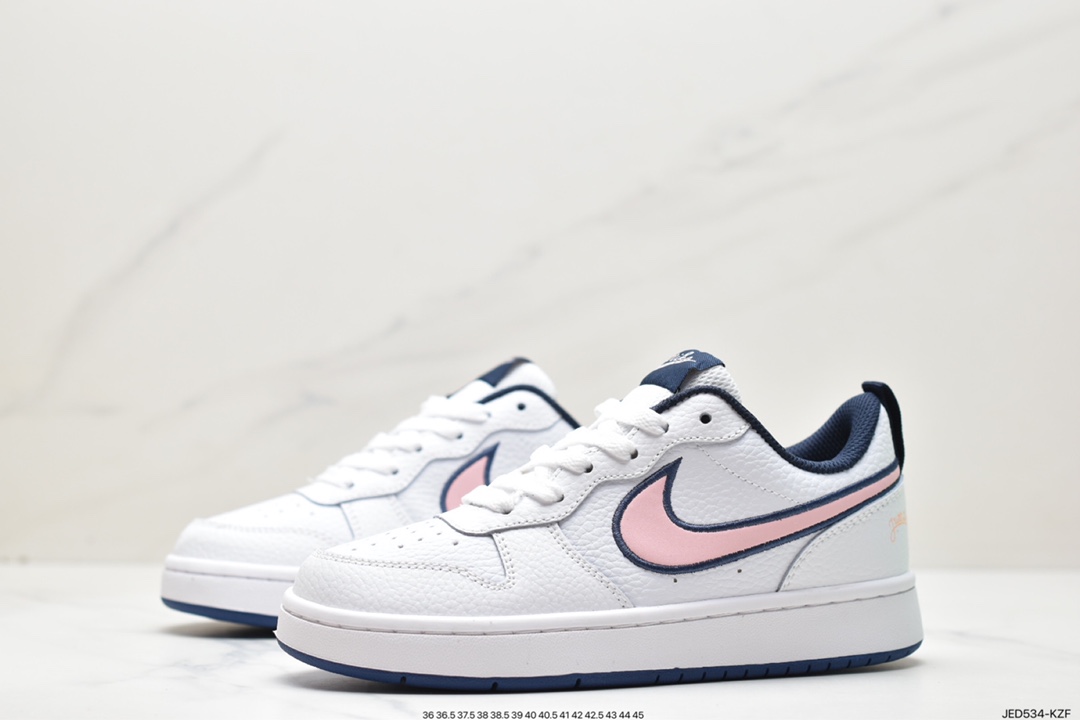 150 Nike Court Borough Low 2 白蓝粉 DB3090-100