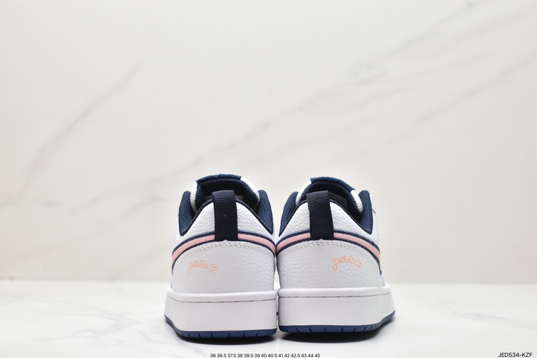 150 Nike Court Borough Low 2 白蓝粉 DB3090-100