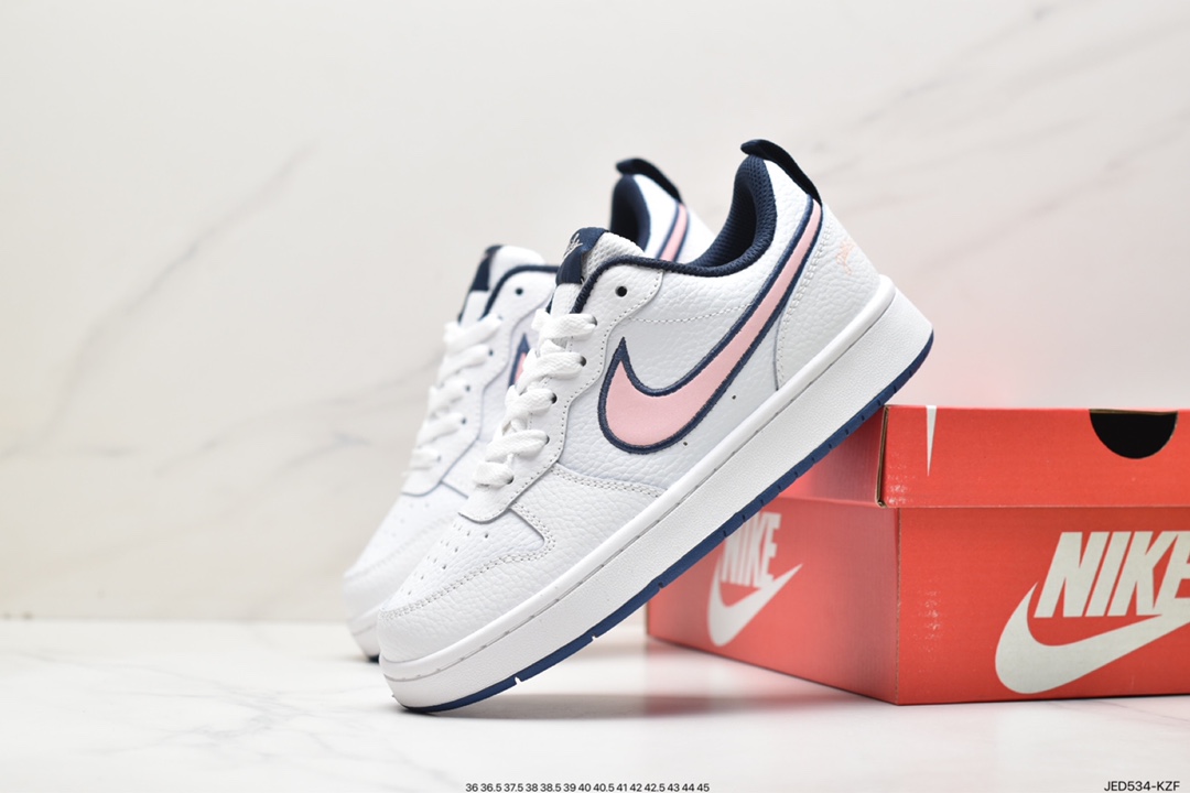 150 Nike Court Borough Low 2 白蓝粉 DB3090-100
