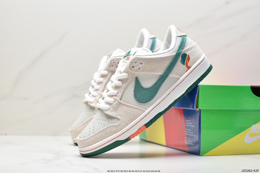 Jarritos x Nike SB Dunk Low joint model tear tear SB low-top sports casual sneakers FD0860-001