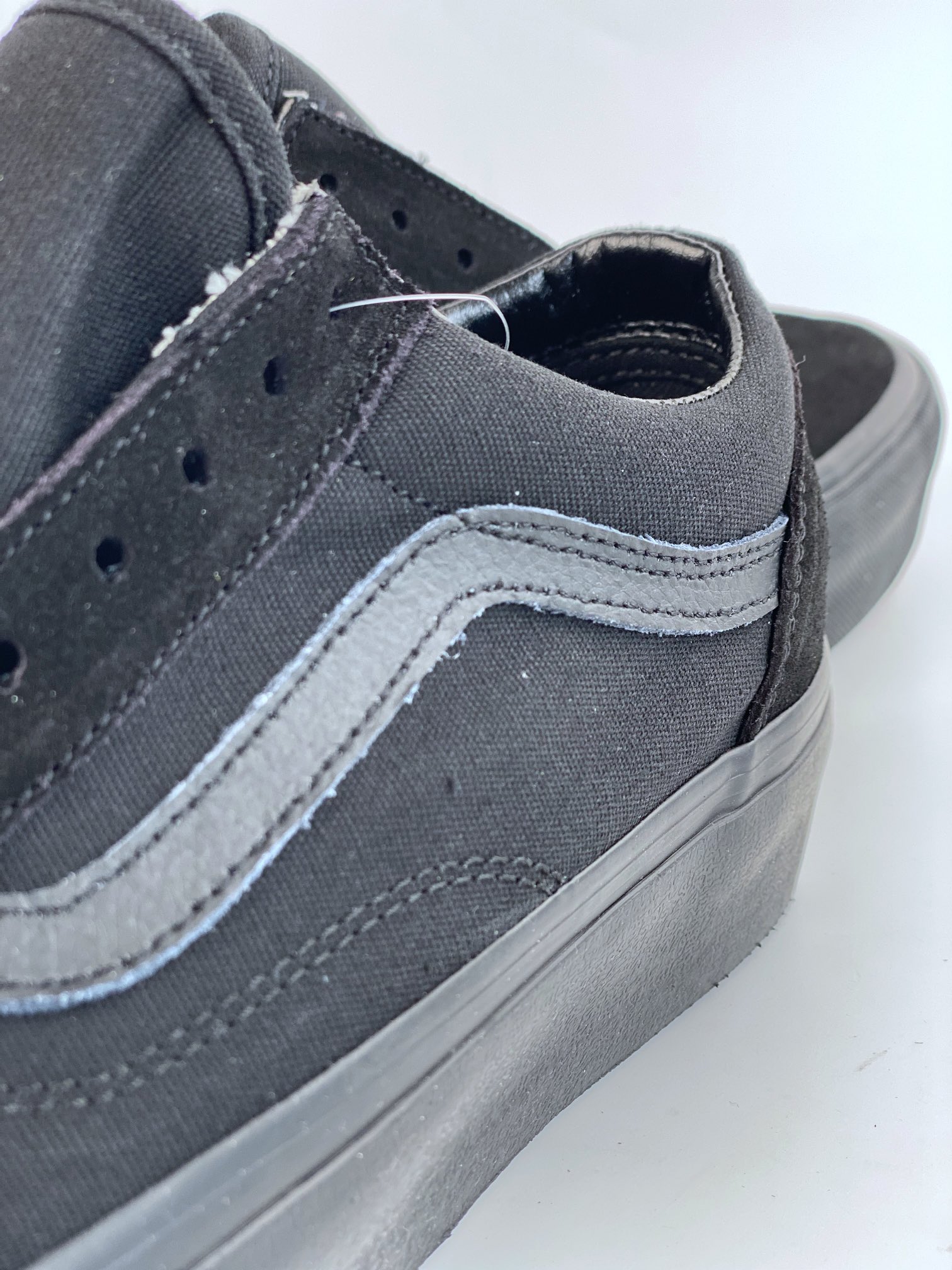 VANS OLD SKOOL PLATFORM lightweight, wear-resistant, comfortable thick-soled low-top sneakers black