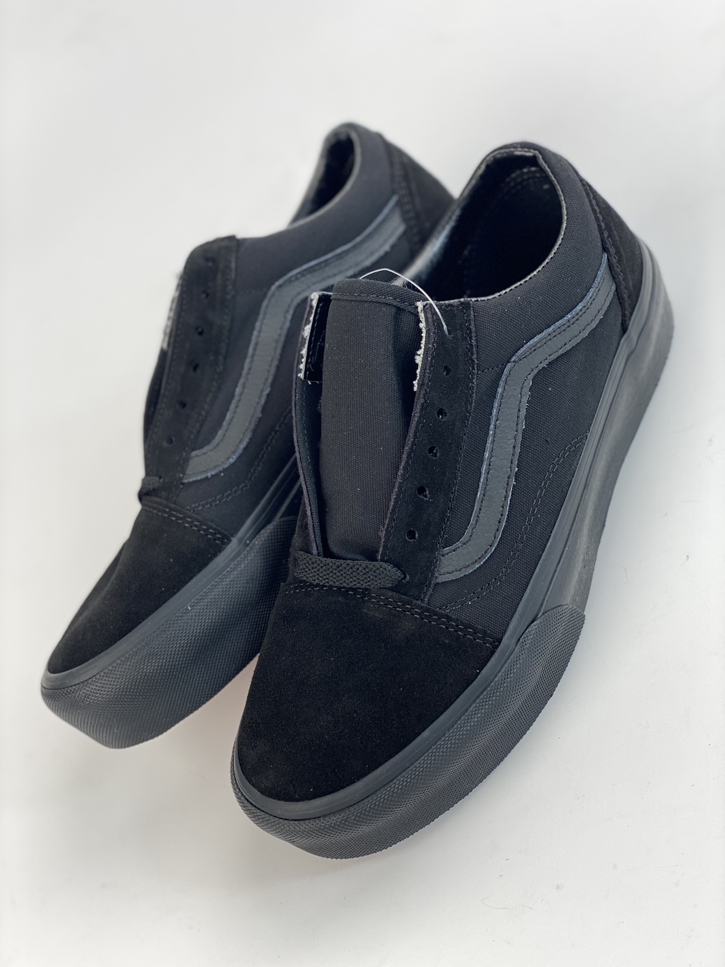 VANS OLD SKOOL PLATFORM lightweight, wear-resistant, comfortable thick-soled low-top sneakers black