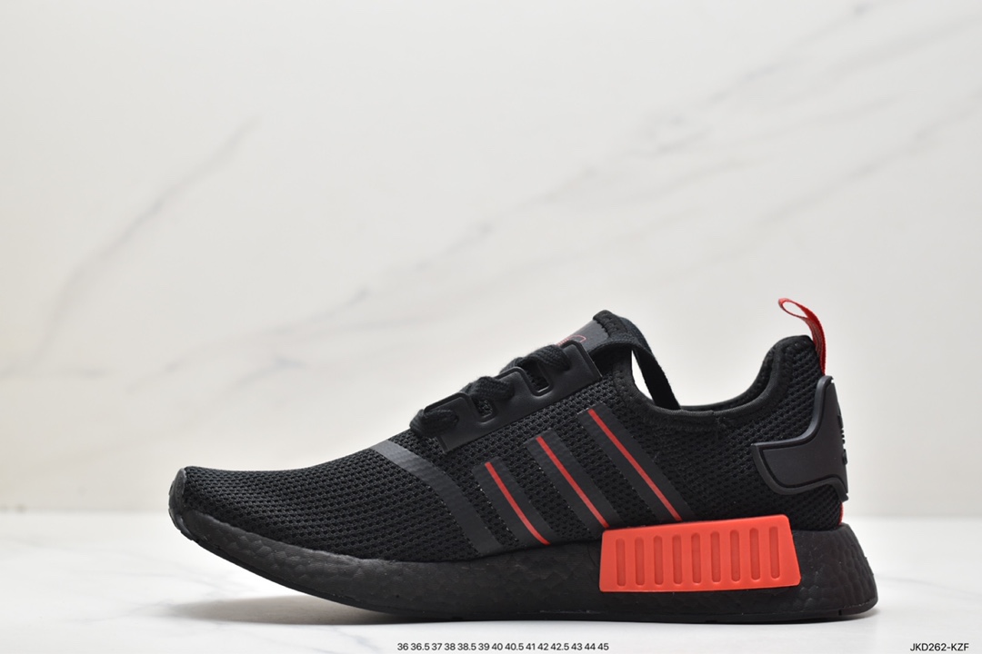 Adidas NMD_R1 V2 Boost Popcorn Super Elastic Midsole Running Shoes GV8422