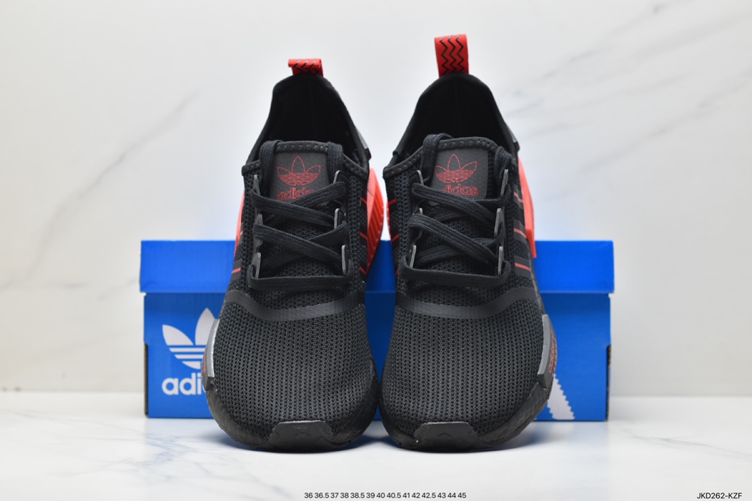 Adidas NMD_R1 V2 Boost Popcorn Super Elastic Midsole Running Shoes GV8422