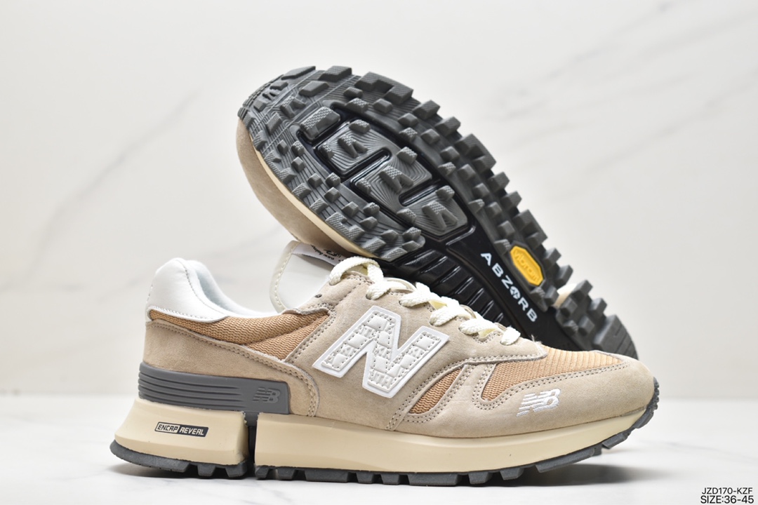 New Balance RC1300 Hybrid Series Classic Retro Low-top Casual Sports Running Shoes WS1300KB