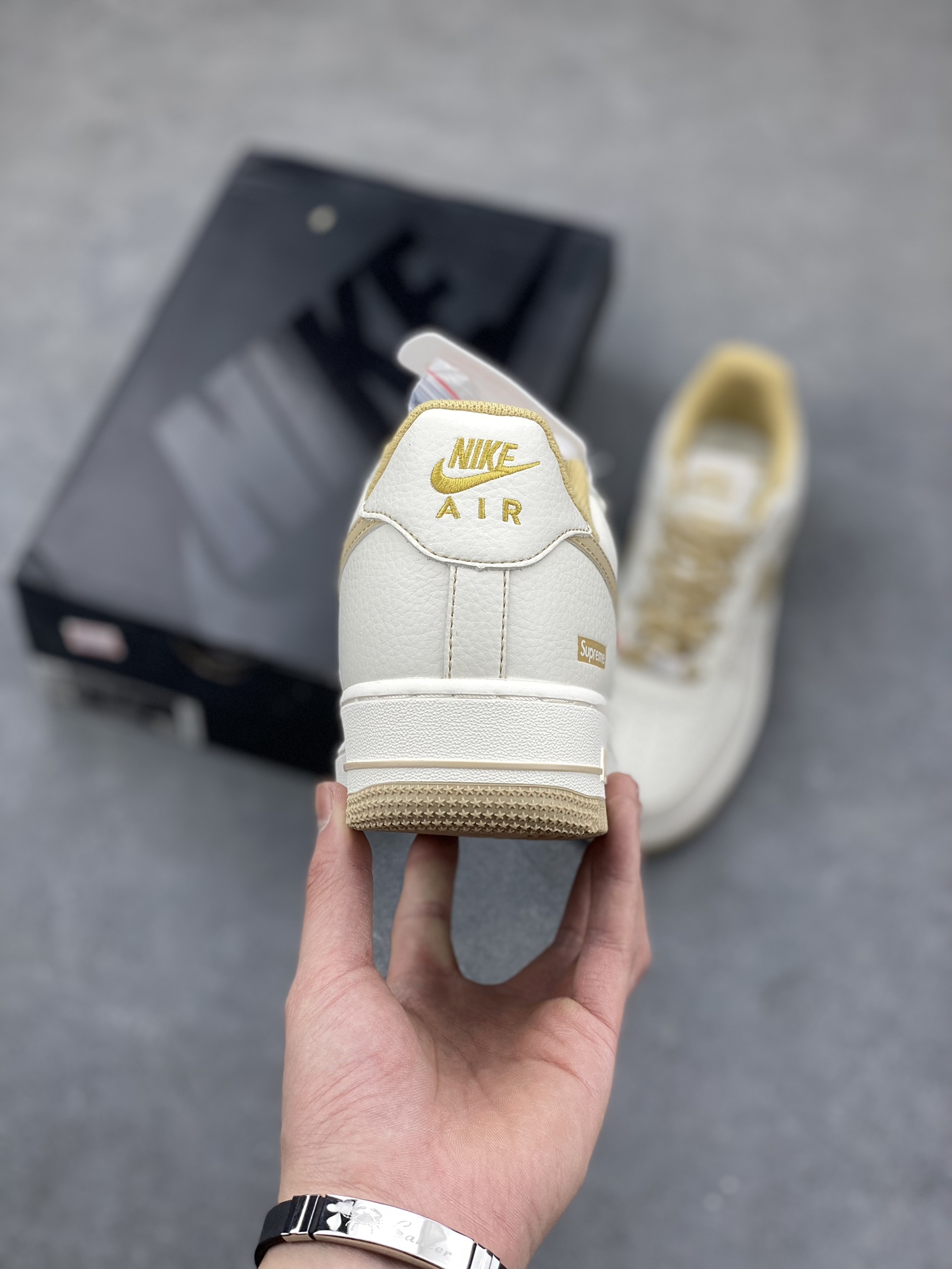 Nike Air Force 1 '07 Low Supreme 'Wheat' Casual Sneakers 5 i1682365544 3632 3