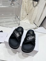 Replica For Cheap
 Celine Shoes Sandals Rubber Summer Collection Fashion