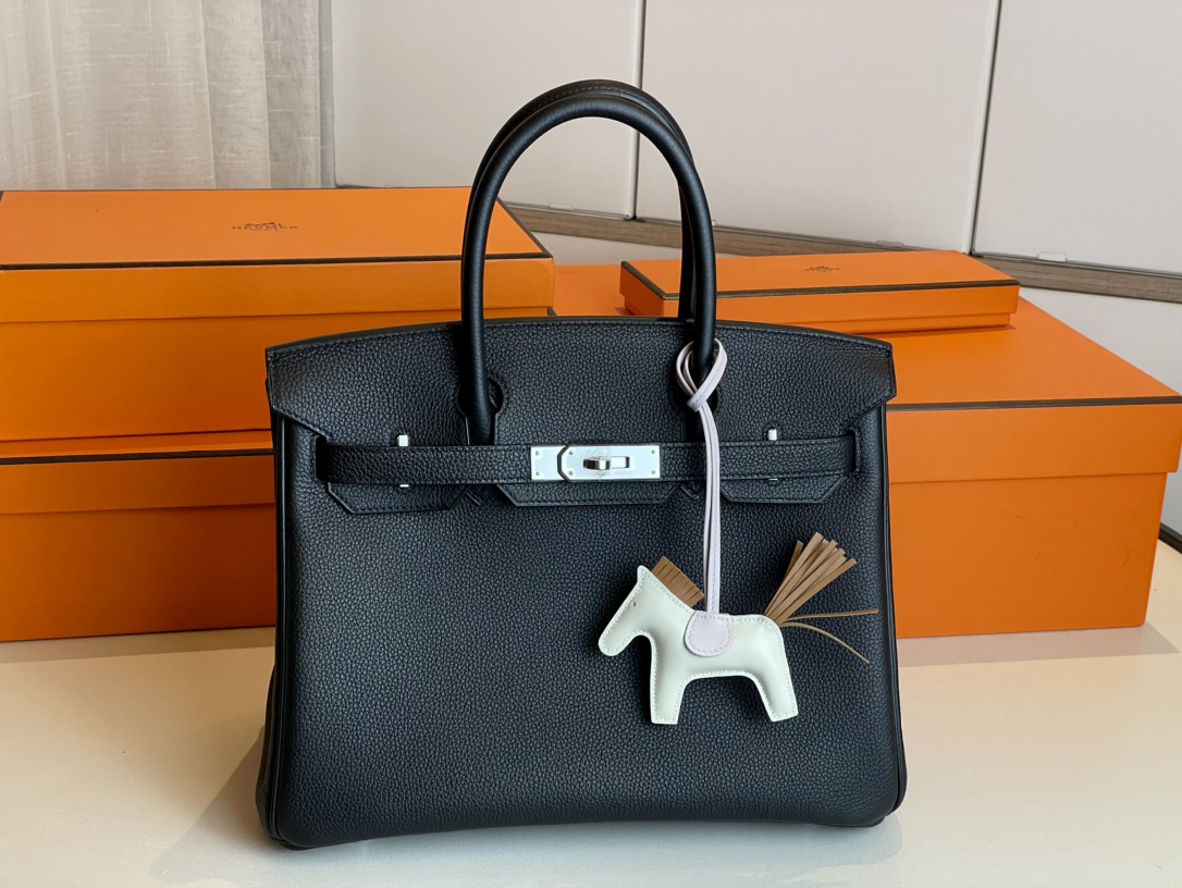 Hermes Birkin Bags Handbags Wholesale Designer Shop
 Black Silver Hardware