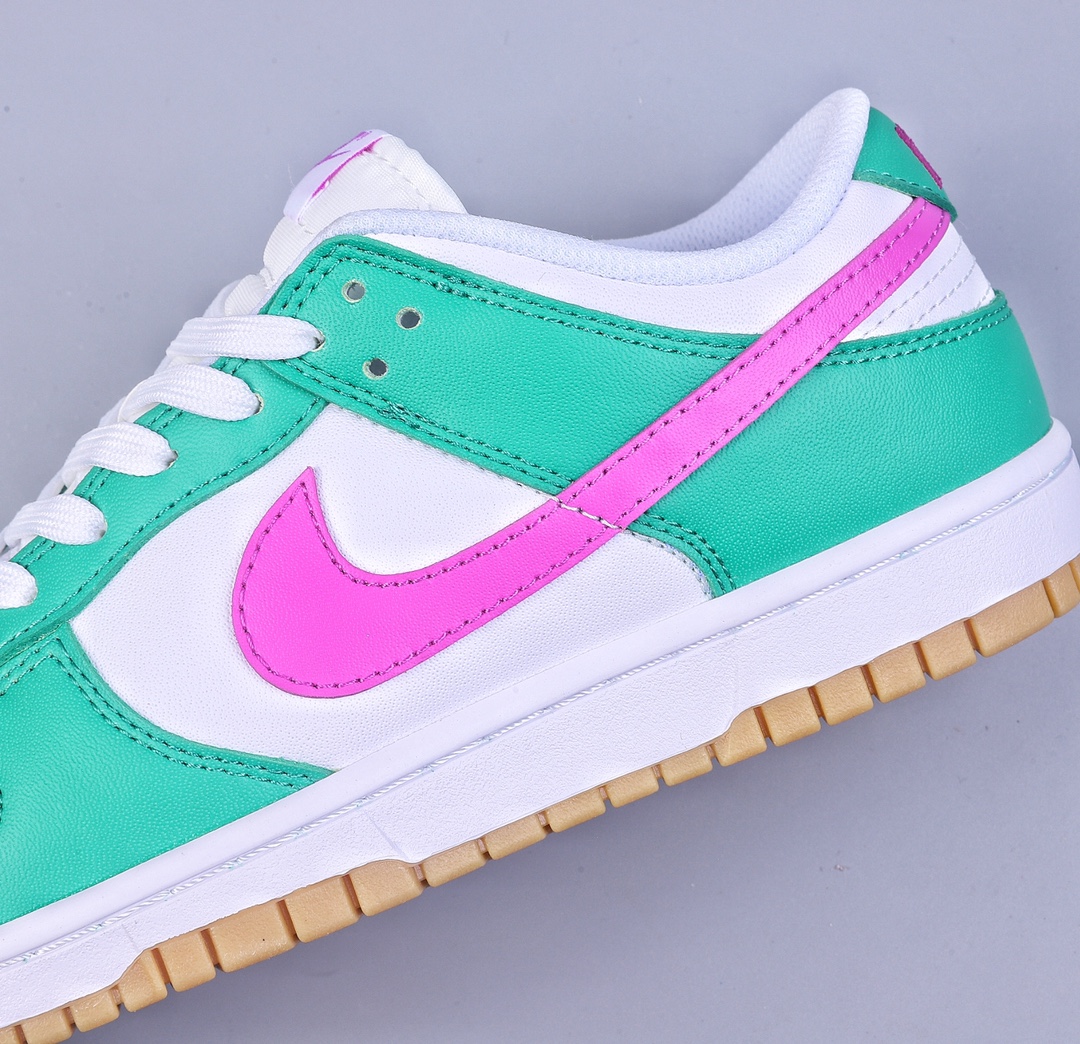 Epic cost-effective NK DUNK Low white green purple FD9922-151