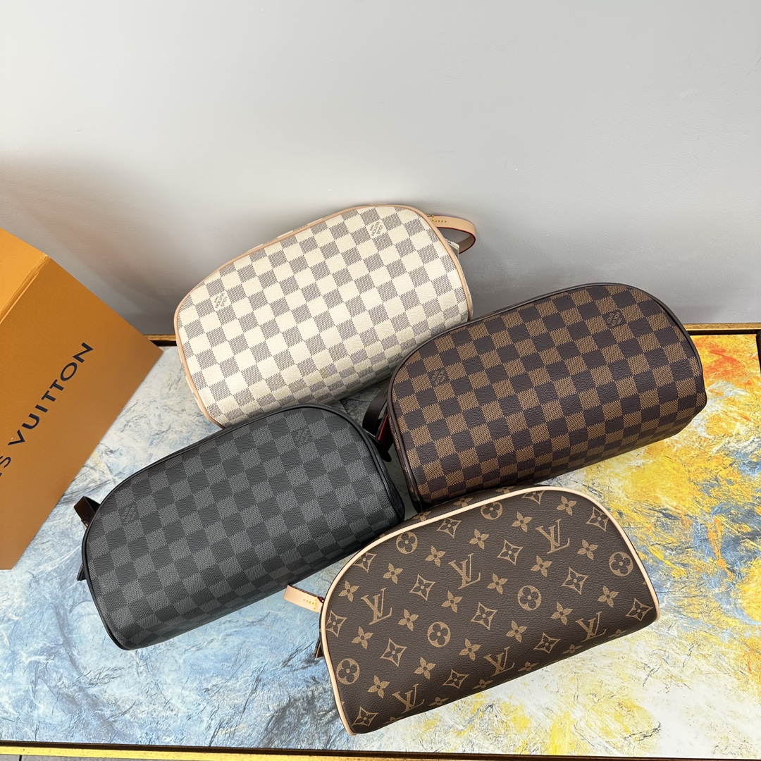 Leather Wallet - Open and Closed View