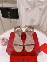 Buy best quality Replica
 Valentino Shoes Sandals Women Nylon