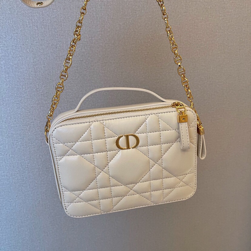 Dior Caro Crossbody & Shoulder Bags Best Like
 White Fashion