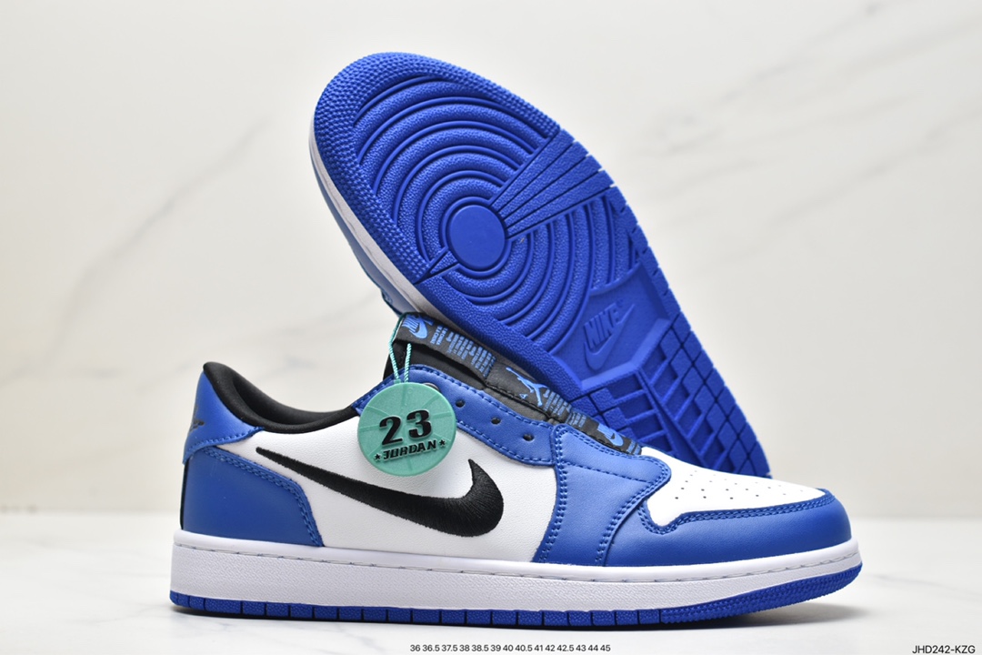 190 Nike Air Jordan 1 Retro Low Slip”Black Toe”迈克尔·乔丹aj1低帮篮球板鞋 AV3918-328