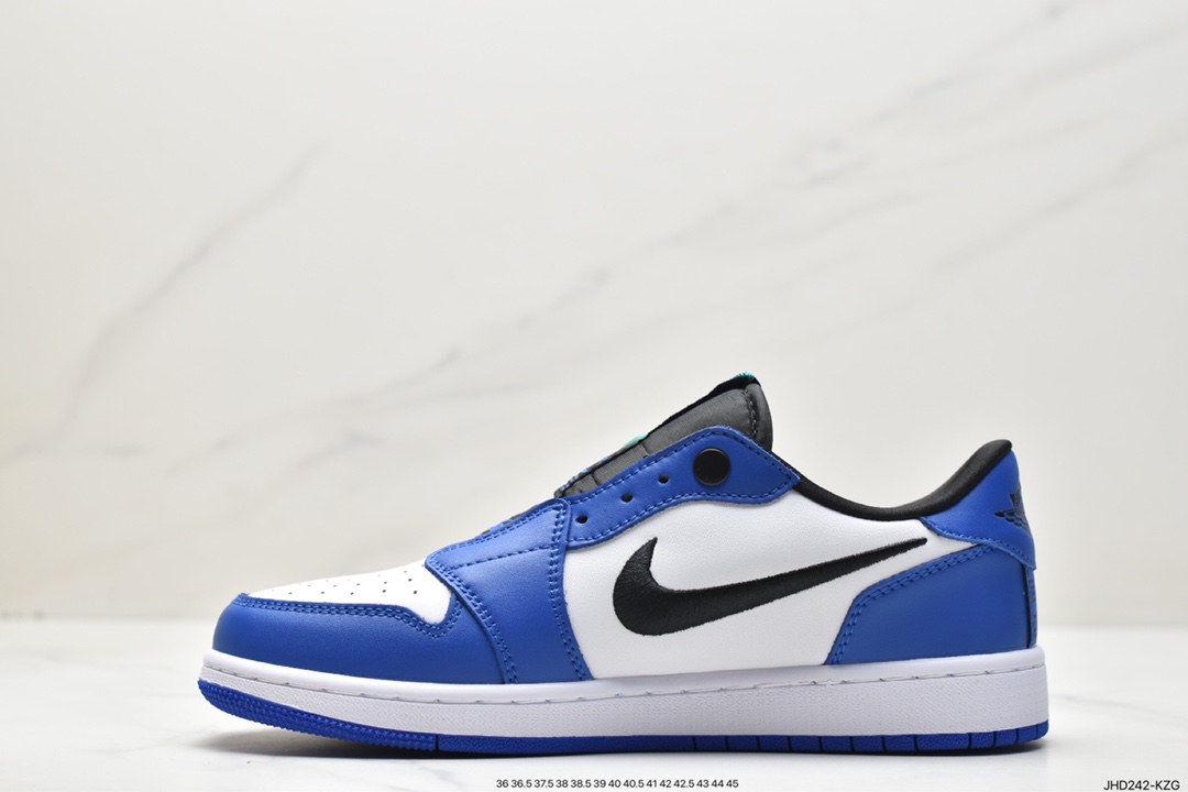 190 Nike Air Jordan 1 Retro Low Slip”Black Toe”迈克尔·乔丹aj1低帮篮球板鞋 AV3918-328