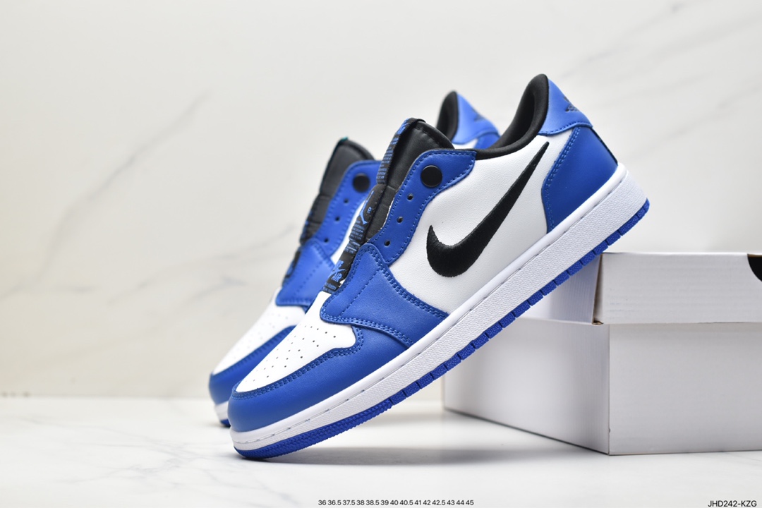 190 Nike Air Jordan 1 Retro Low Slip”Black Toe”迈克尔·乔丹aj1低帮篮球板鞋 AV3918-328