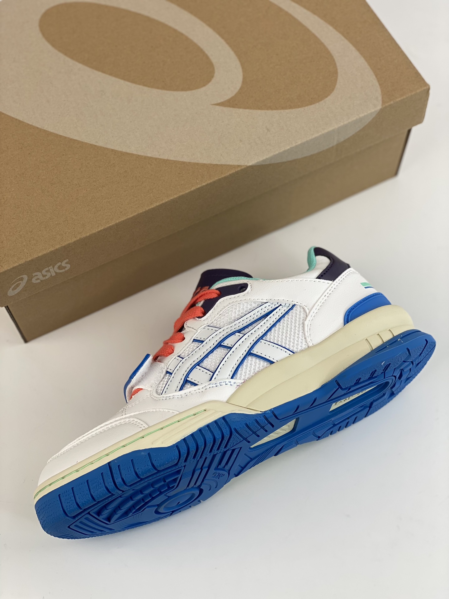 Asics Gel Spotlyte low V2 trend wear-resistant low-top retro basketball shoes 1203A258-100