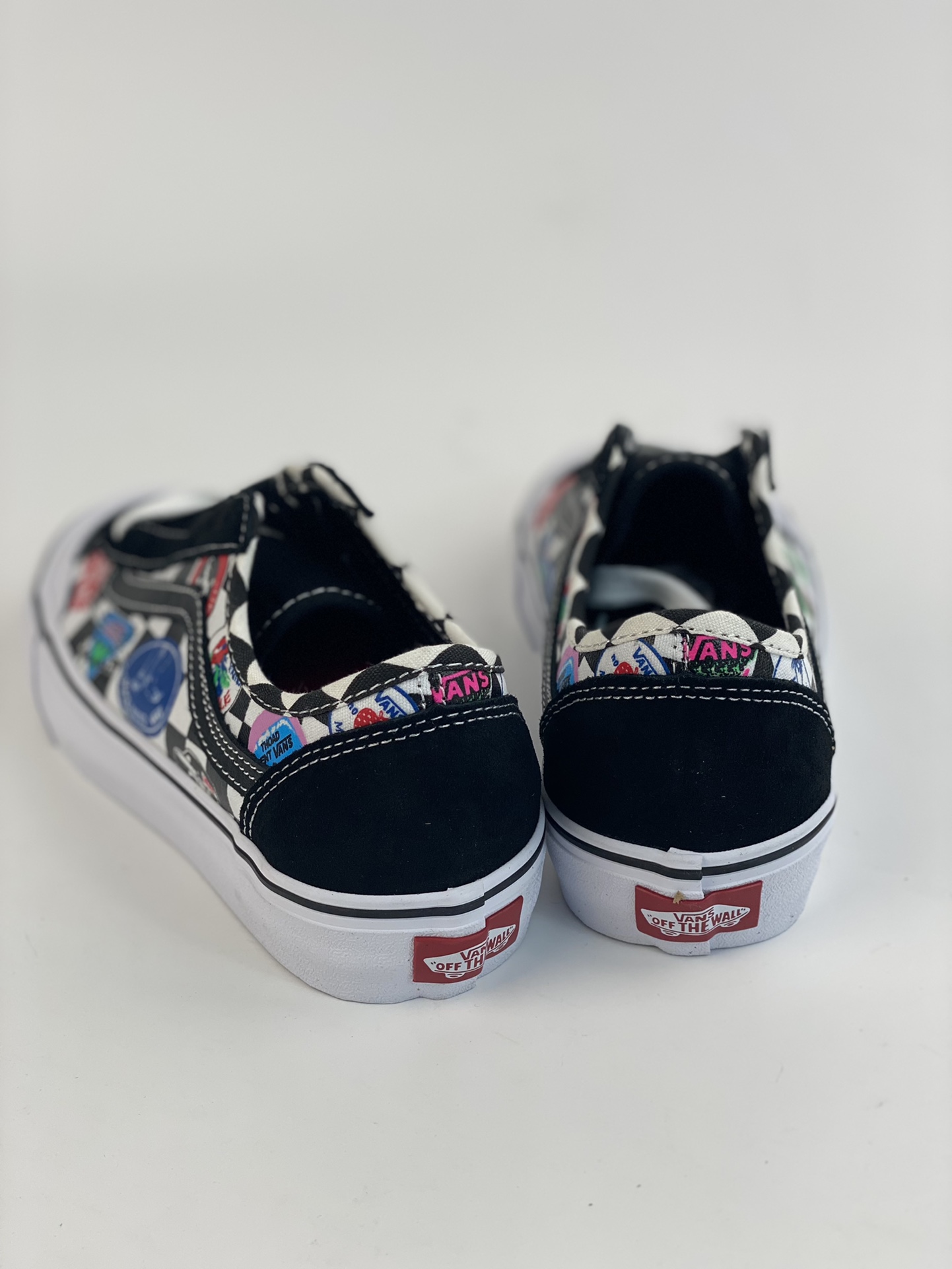 VANS Style 36 SF Retro Toe Print Unisex Couple Classic Casual Low-top Canvas Shoes