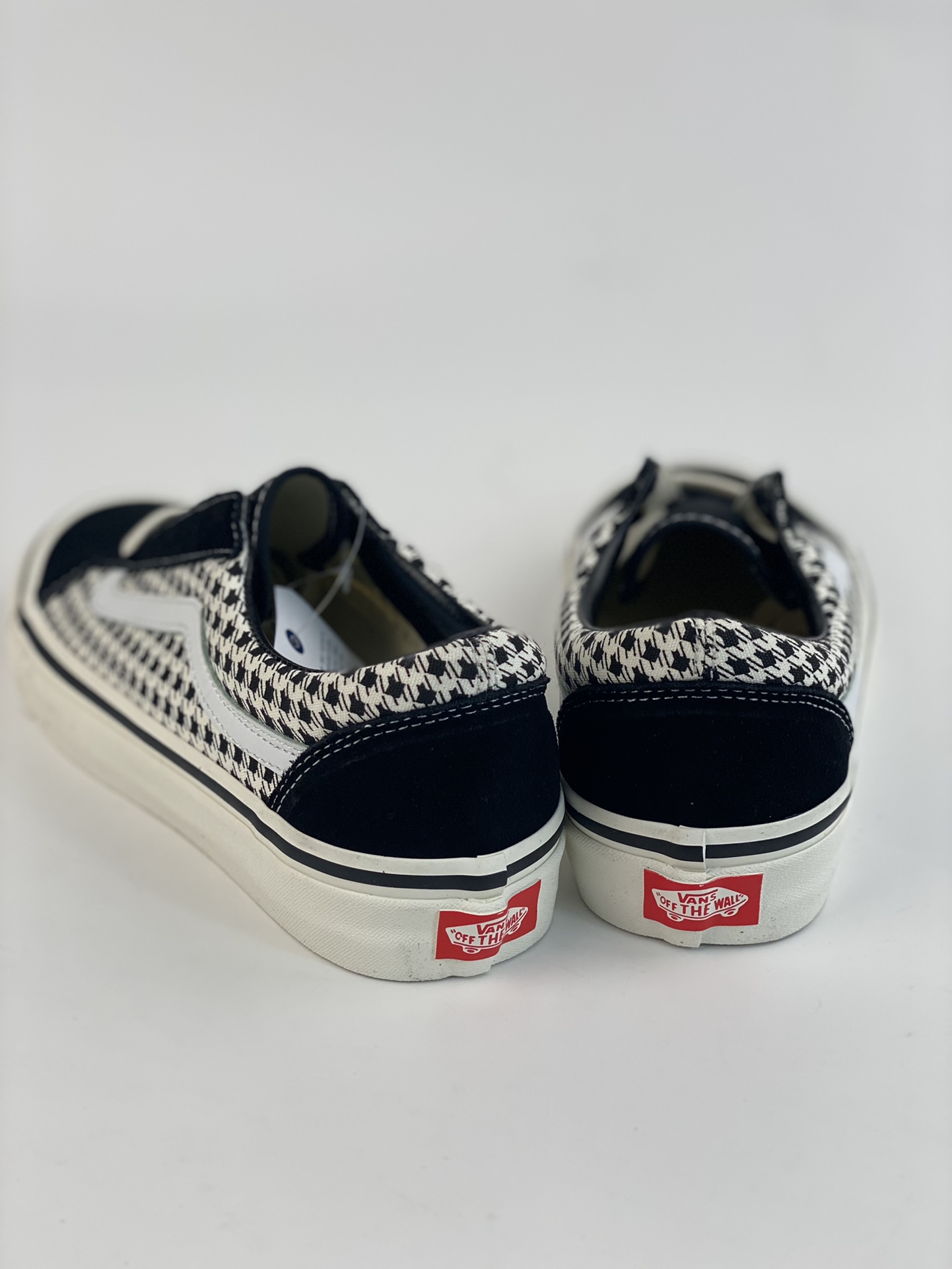 VANS OLD SKOOL Anaheim series houndstooth retro American street shoes VN0A4BW3YER