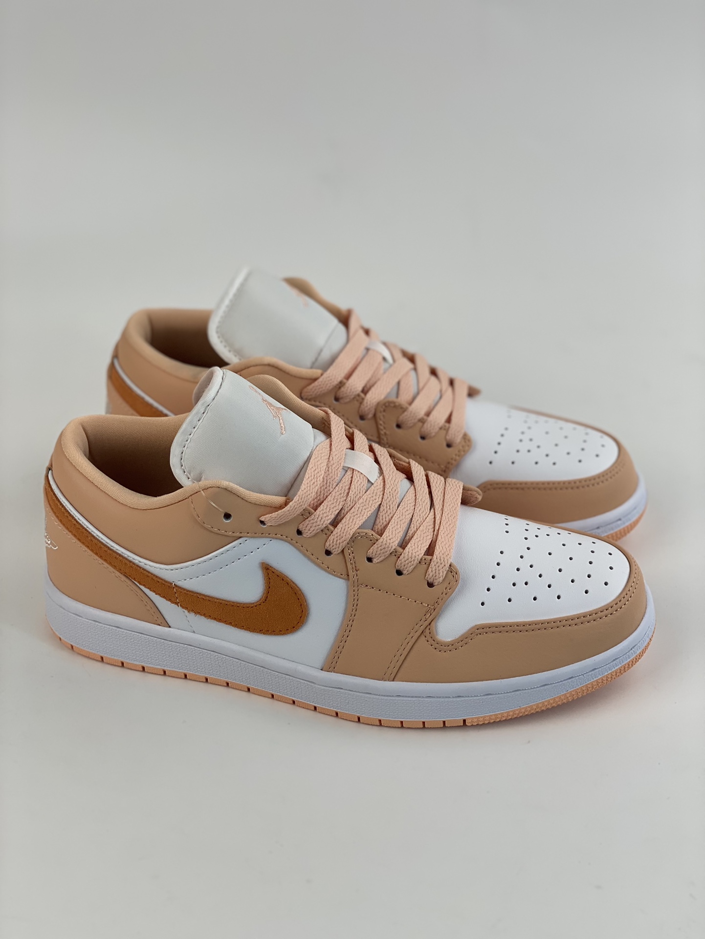 200 Air Jordan 1 Low 日落橙白 AJ1乔1低帮休闲板鞋 DC0774-801