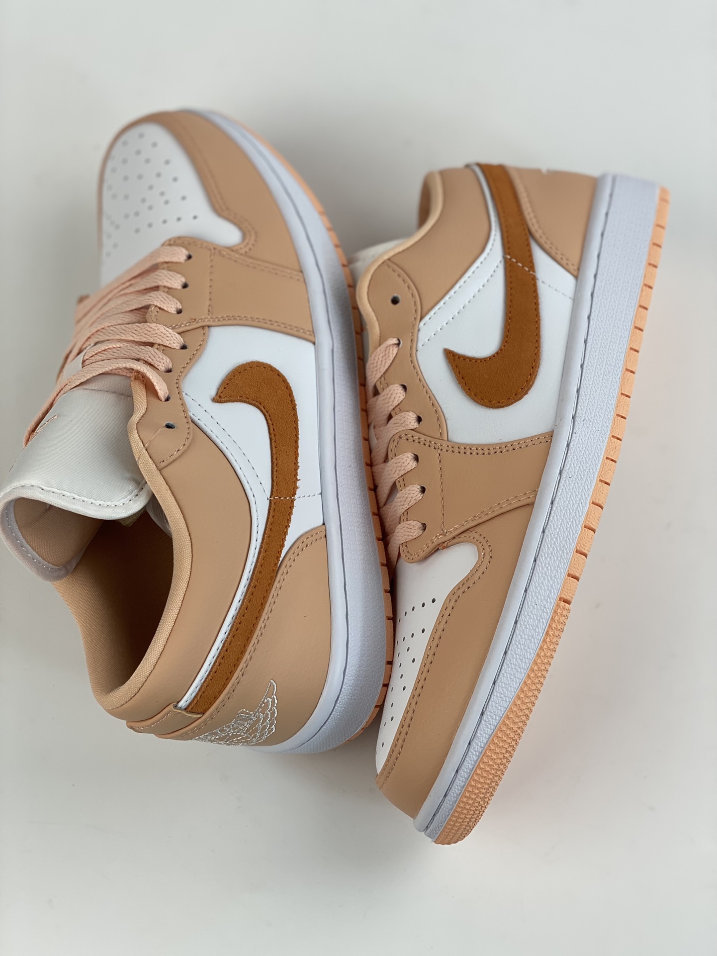 200 Air Jordan 1 Low 日落橙白 AJ1乔1低帮休闲板鞋 DC0774-801