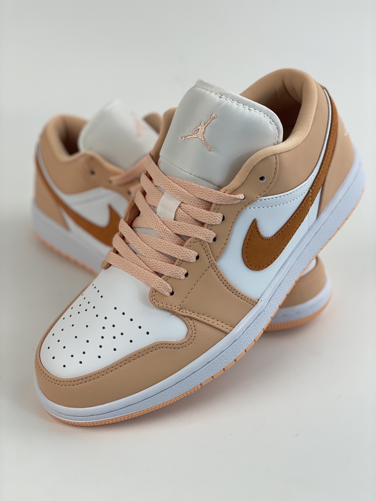 200 Air Jordan 1 Low 日落橙白 AJ1乔1低帮休闲板鞋 DC0774-801
