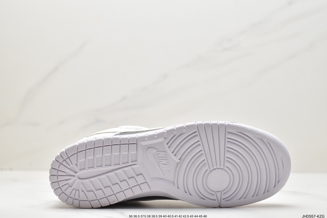 190 绑绳Off-White解构风定制，耐克Nike SB Dunk Low”Milk White/Pink/Smile”扣篮系列低帮休闲运动滑板板鞋 DD1503-017