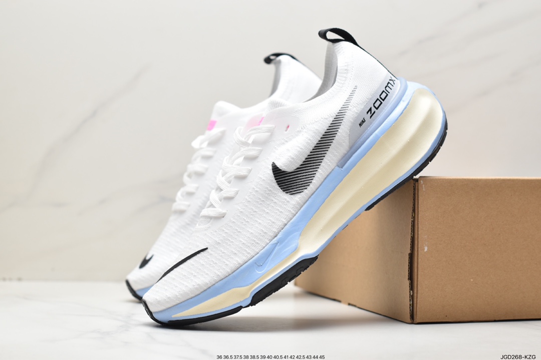 180 耐克Nike ZoomX Invincible Run Flyknit 3”Peacock Blue/Orange”不可战胜 DR2615-100