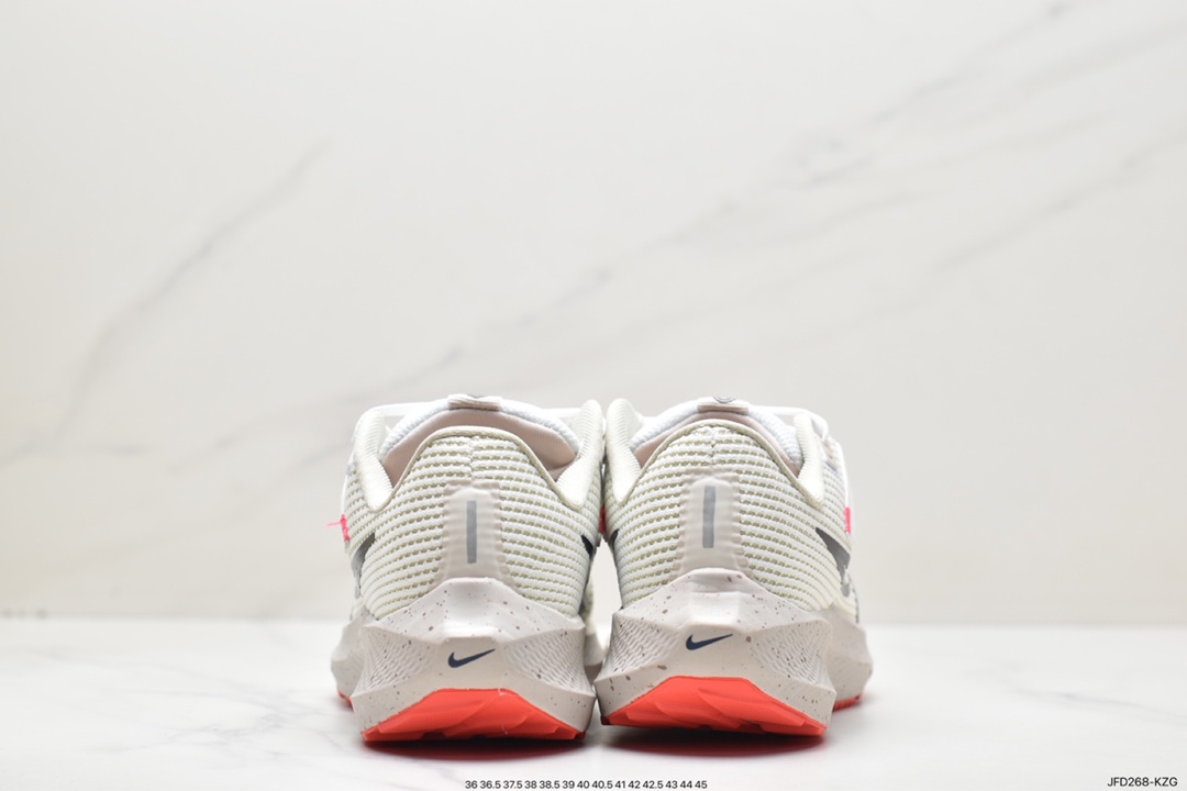 170 Nike Air Zoom Pegasus 40 Wide”White/Obsidian”40代超级飞马慢跑鞋“网织白桔红曜石蓝钩子”DV7480-100