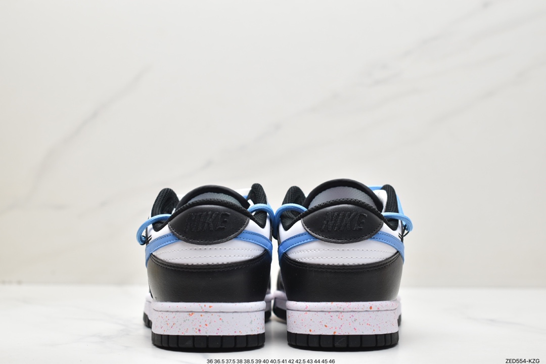 260 绑绳Off-White解构风定制 限定 耐克Nike SB Dunk Low”Milk White/Pink/Smile”扣篮板鞋 FD4623-131