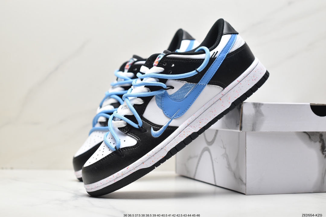 260 绑绳Off-White解构风定制 限定 耐克Nike SB Dunk Low”Milk White/Pink/Smile”扣篮板鞋 FD4623-131