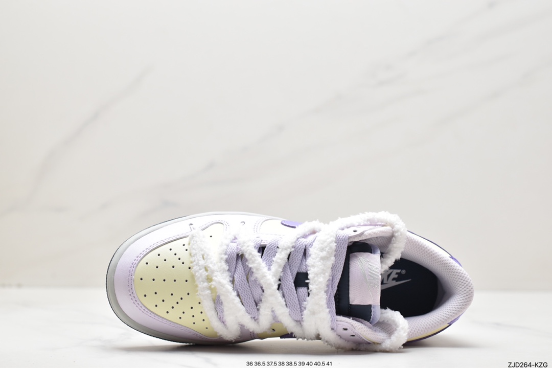 240 Nike Dunk Low 兔年限定 星黛露紫 定制版解构绑带休闲板鞋 DD1503-117