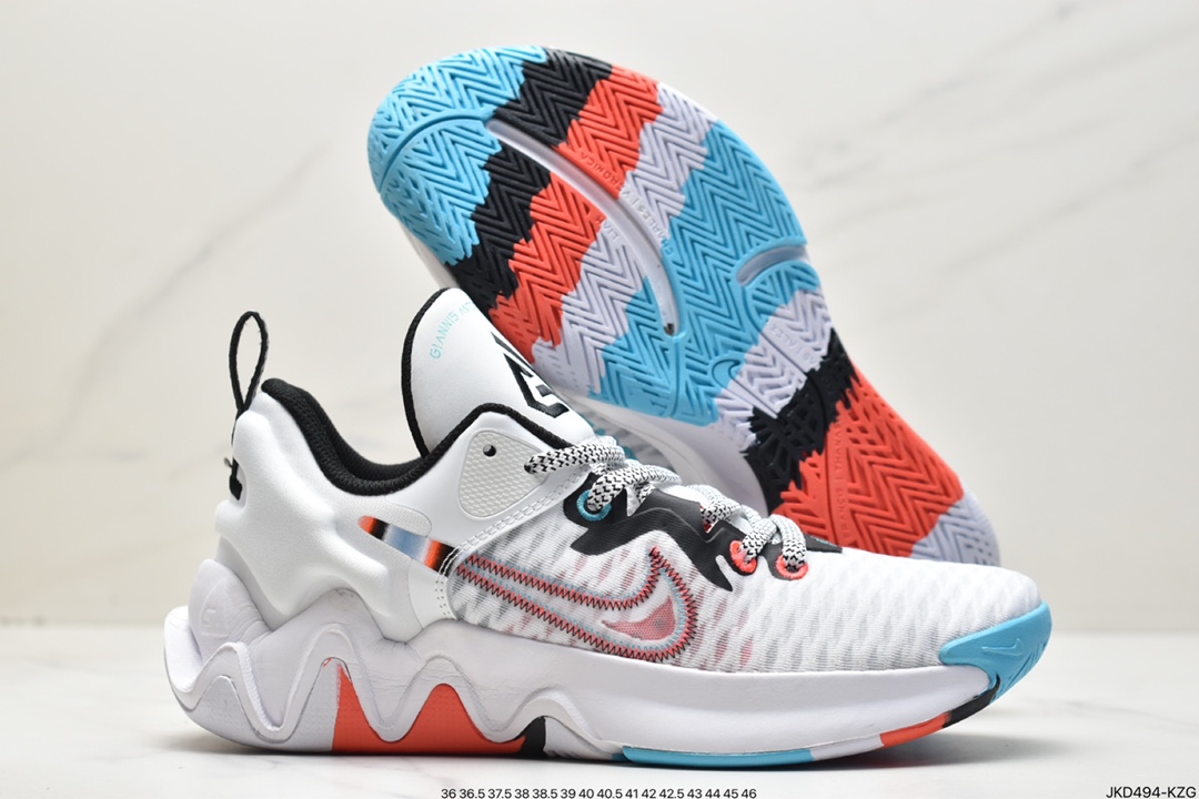 160 Nike Zoom Freak 3”Grey/Multi”字母哥三代低帮休闲运动篮球鞋 CZ4099-009