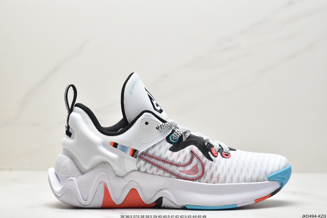 160 Nike Zoom Freak 3”Grey/Multi”字母哥三代低帮休闲运动篮球鞋 CZ4099-009