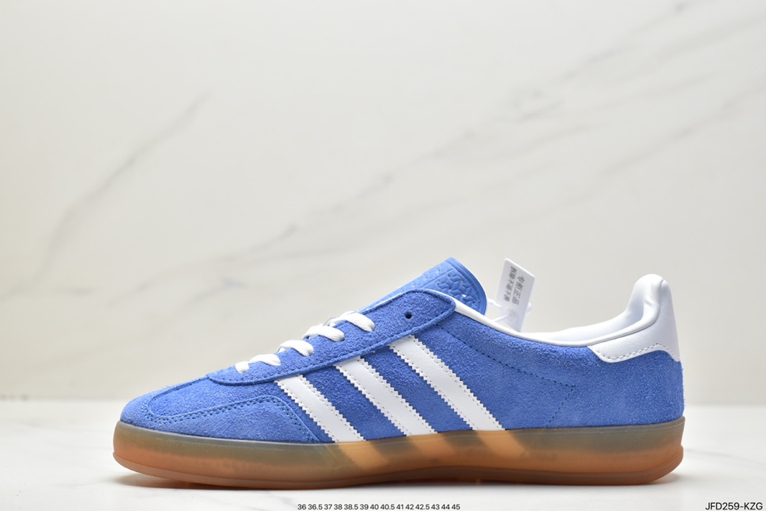 Adidas Originals Gazelle Indoor clover retro casual non-slip wear-resistant low-top sneakers HQ8717