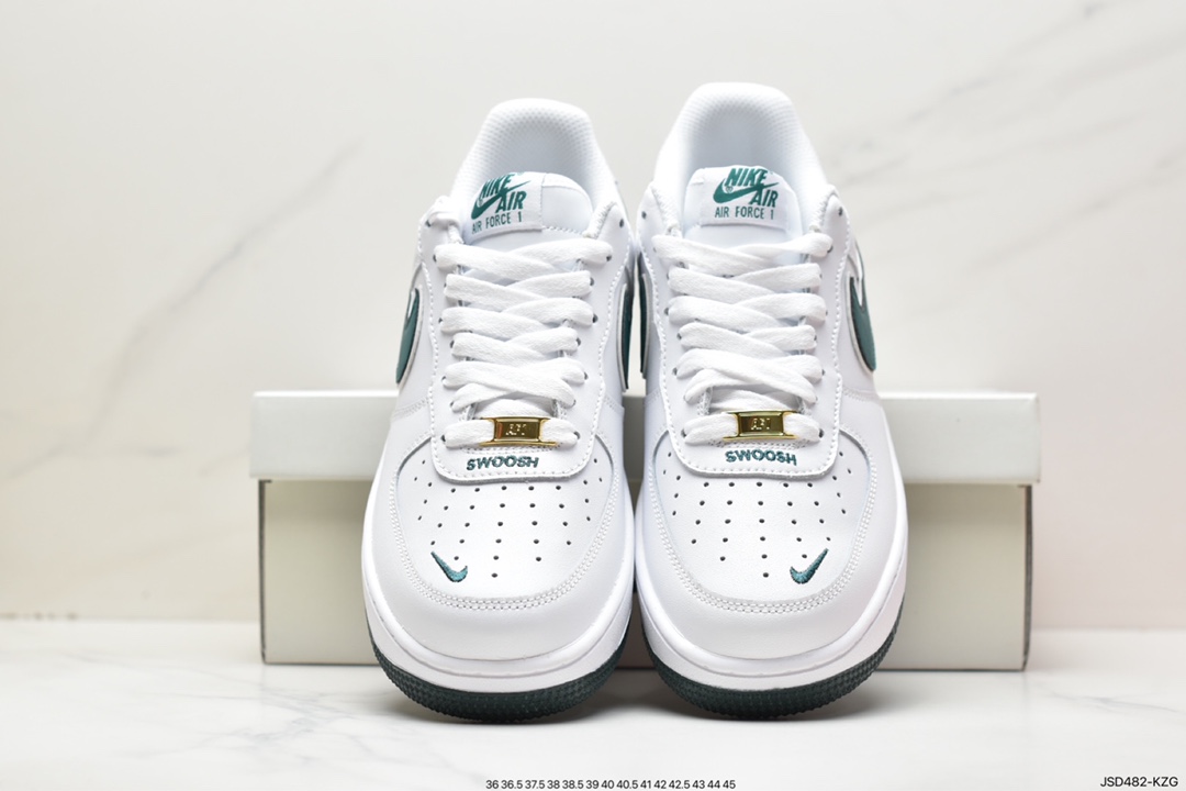 200 Nike Air Force 1 Low '07 “Swoosh”森绿小勾低帮空军一号休闲板鞋 CV5696-966