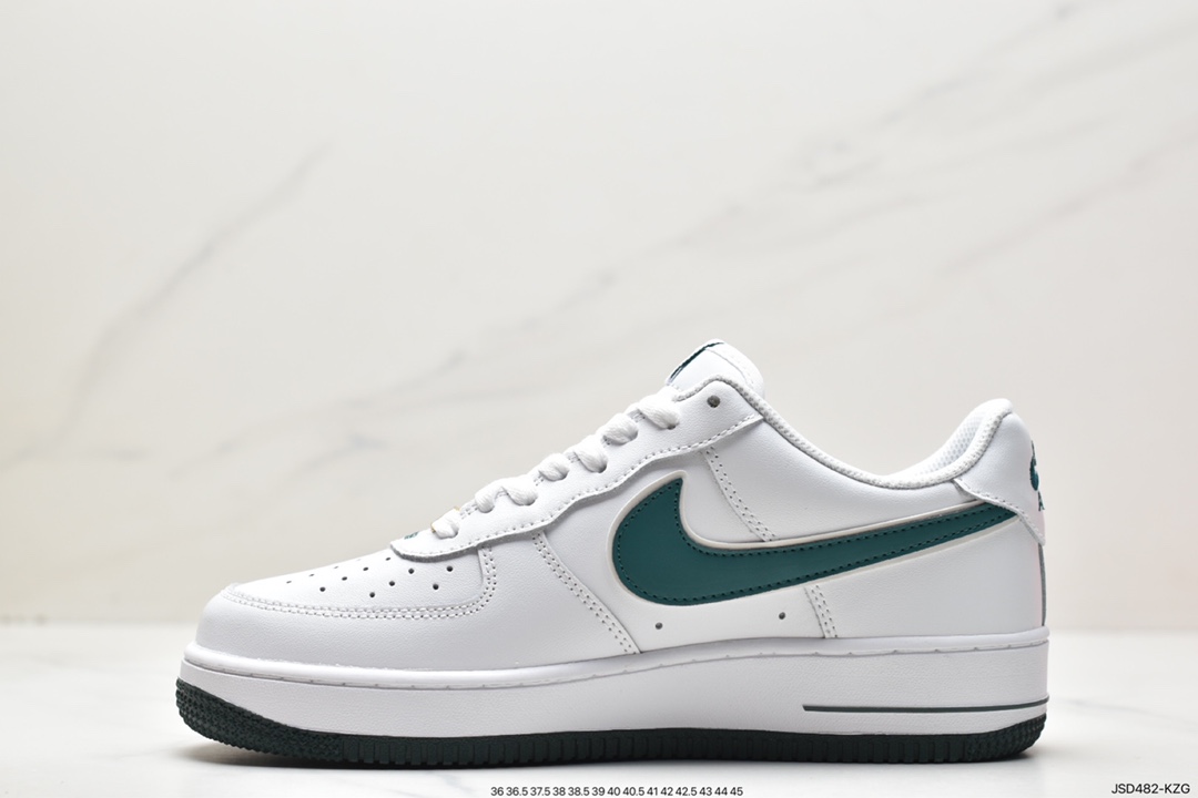 200 Nike Air Force 1 Low '07 “Swoosh”森绿小勾低帮空军一号休闲板鞋 CV5696-966