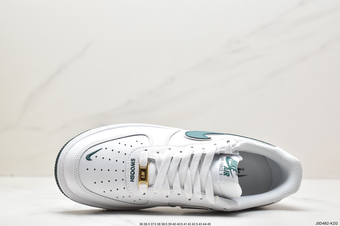 200 Nike Air Force 1 Low '07 “Swoosh”森绿小勾低帮空军一号休闲板鞋 CV5696-966