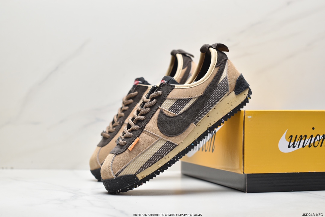 Union x Nike Cortez low-top casual running shoes DR1413-019