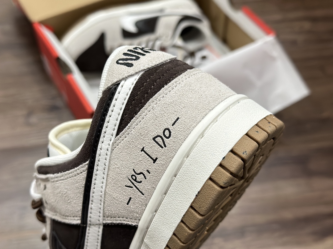 200 NIKE SB Dunk Low 85黑白双勾 低帮休闲运动鞋  DO9457-108