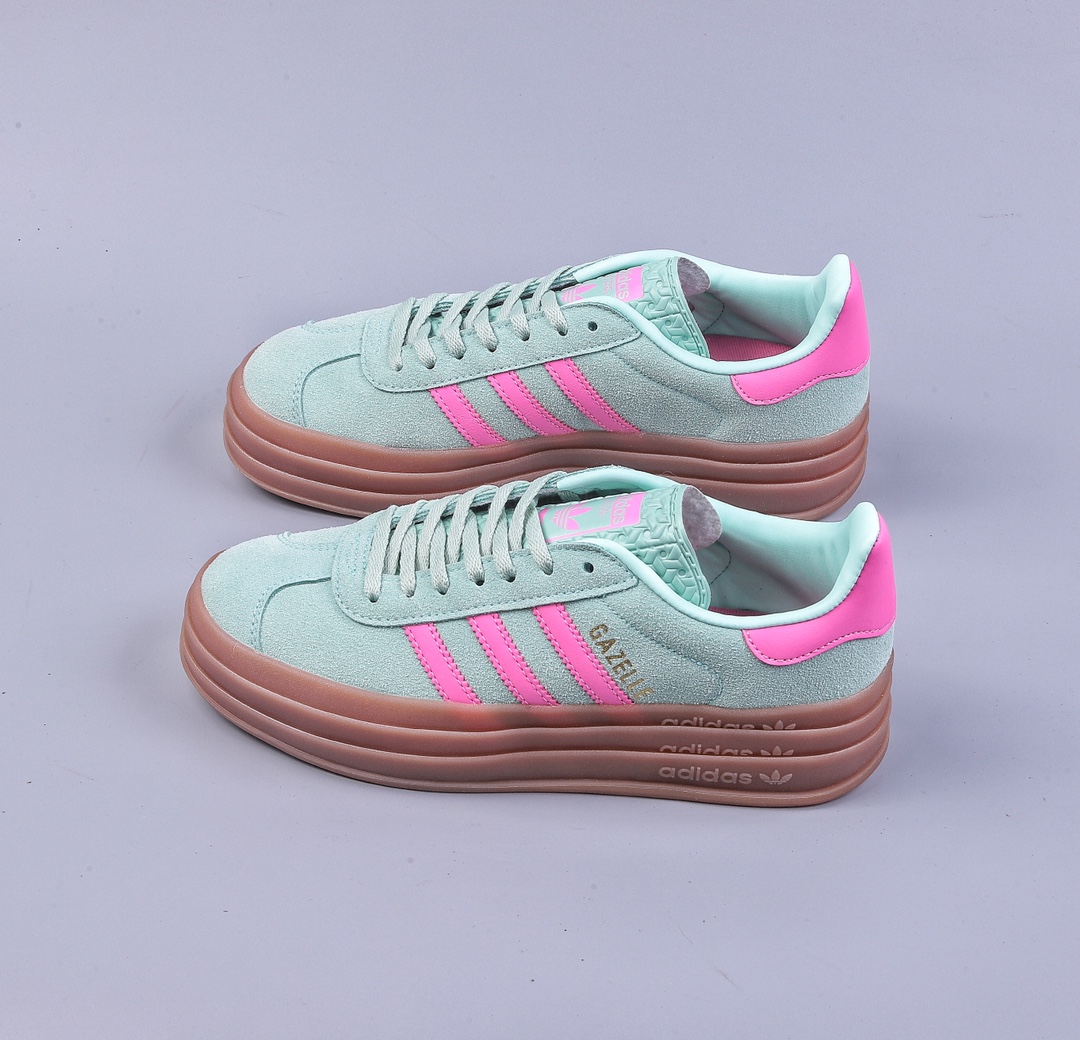 Adidas Originals Gazelle Bold W Antelope Platform Series Retro All-match Thick Shoes 